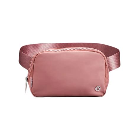 lululemon belt bag pink pastel.